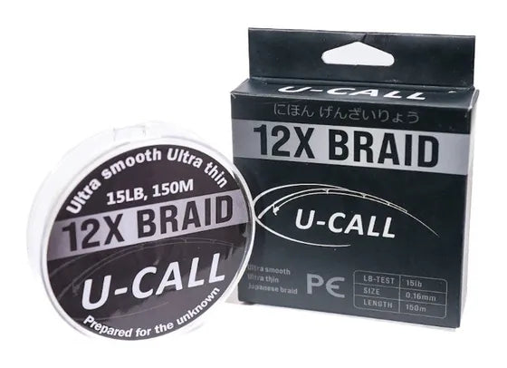 U-Call 12X Braid spool and box